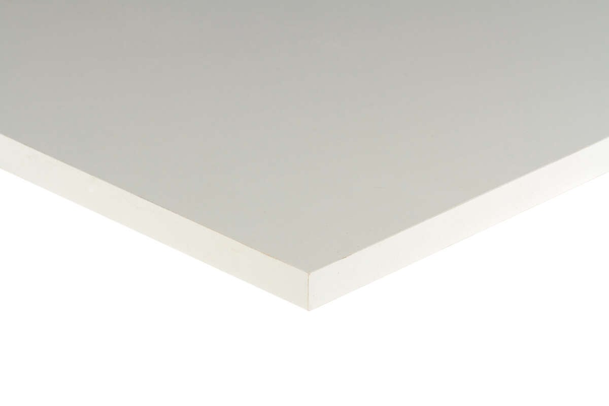 Moelven hvit bommul hobbyplate 18x400