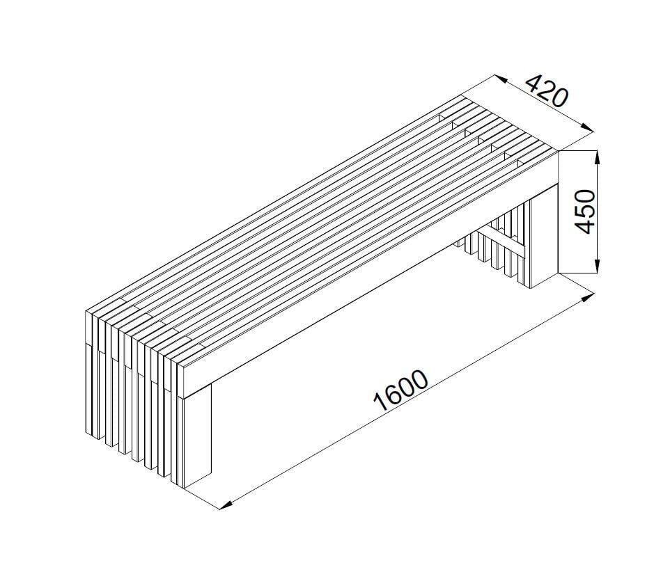 Palmako Camille 16 benk
