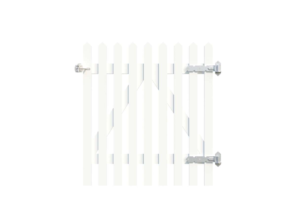 Palmako Luise 10 90x100 cm hvitmalt Port