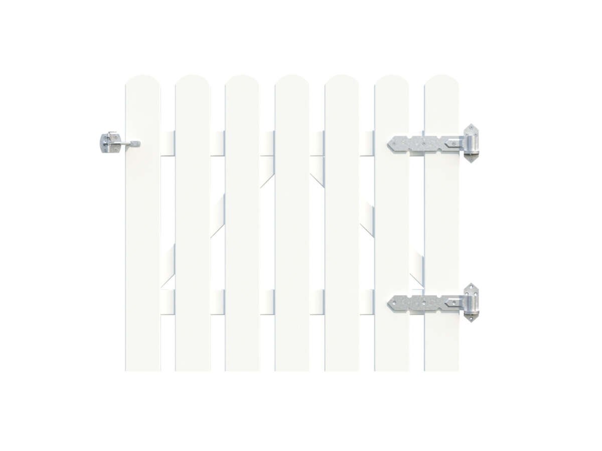 Palmako Kelda 8 180x80 cm hvitmalt port