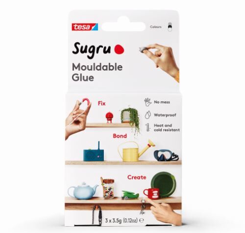 Tesa formbart lim, 3-pk