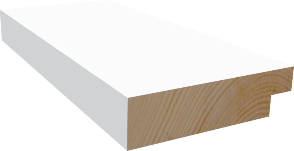 18x120 Dørog vindu utforing malt