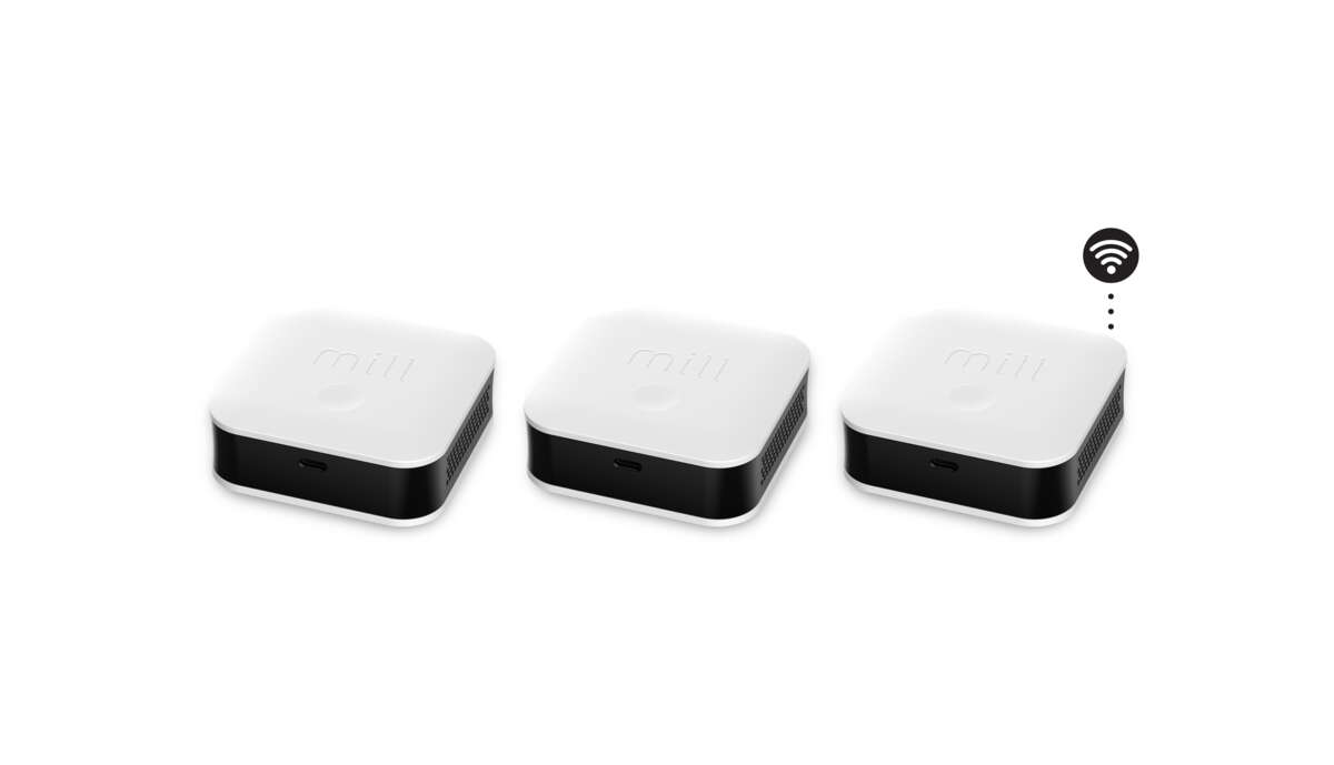 Mill Sense inneklimasensor 3-pakning