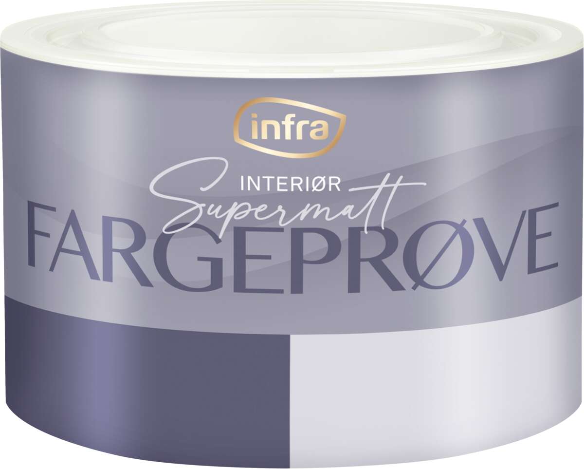 Infra fargeprøve 02/helmatt interiørmaling