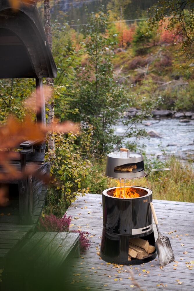 Espegard pizzaovn til bål og gassovn