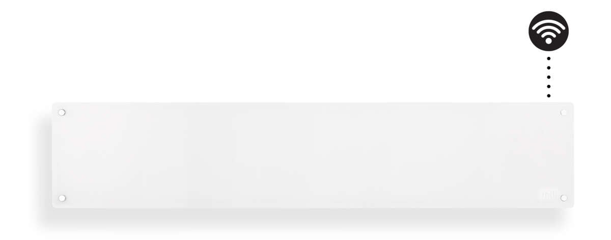 Mill Glass WiFi Gen 3 1000W panelovn