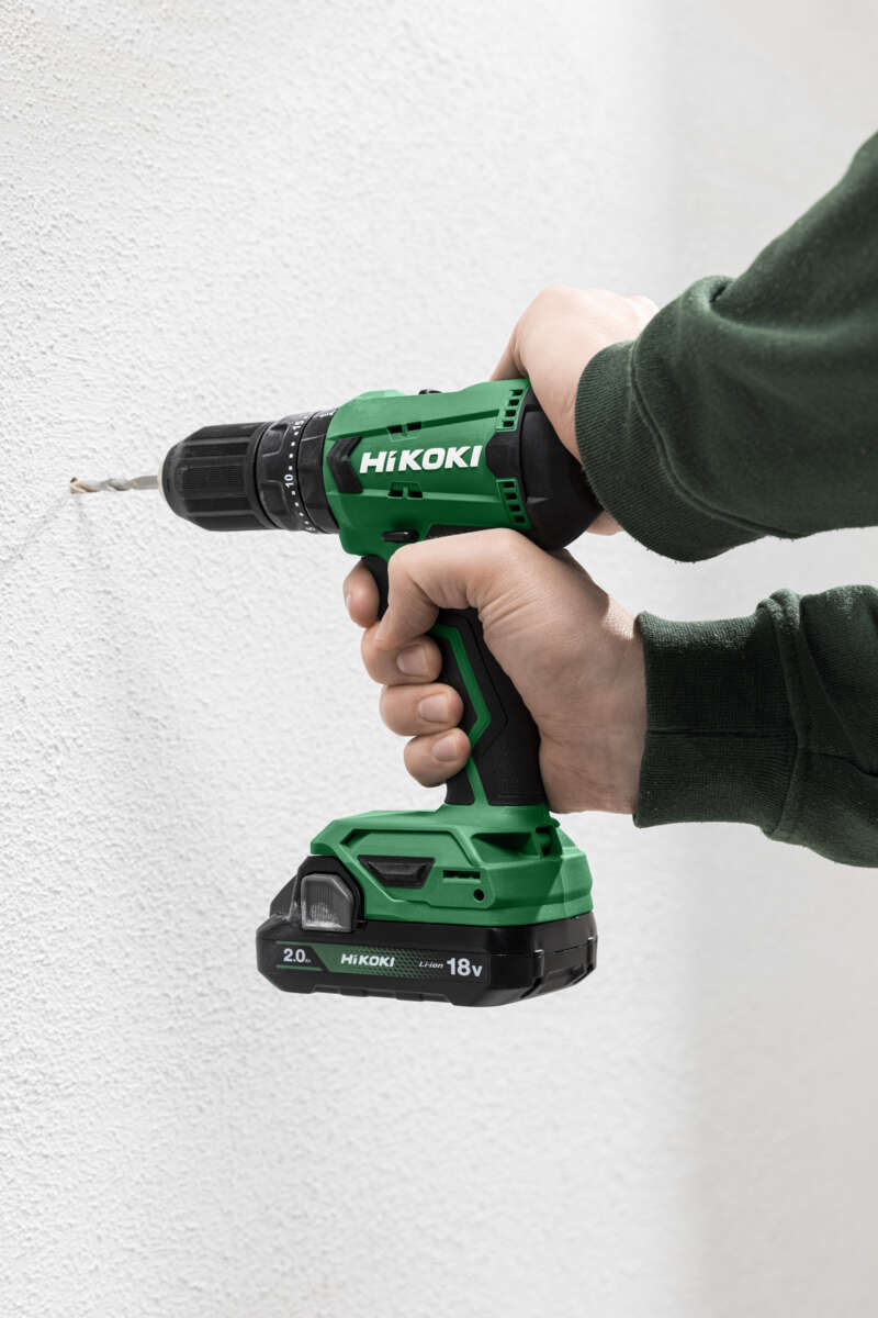 HiKOKI DS18DA drill m/2 batterier