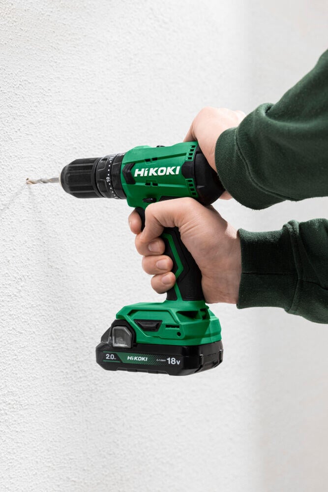 HiKOKI DS18DA drill m/2 batterier