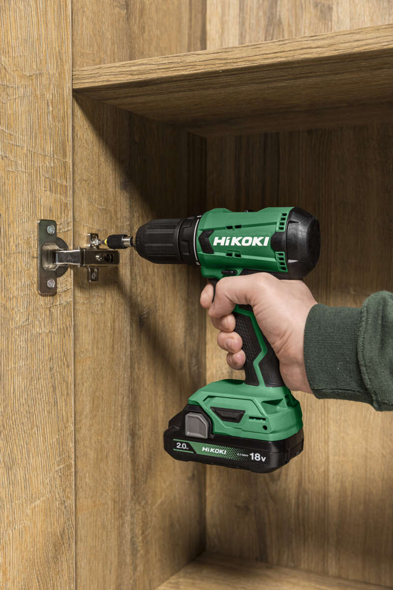 HiKOKI DS18DA drill m/2 batterier