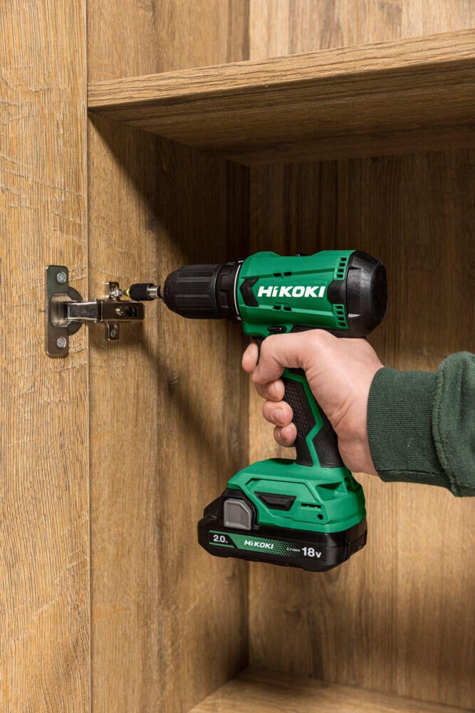 HiKOKI DS18DA drill m/2 batterier