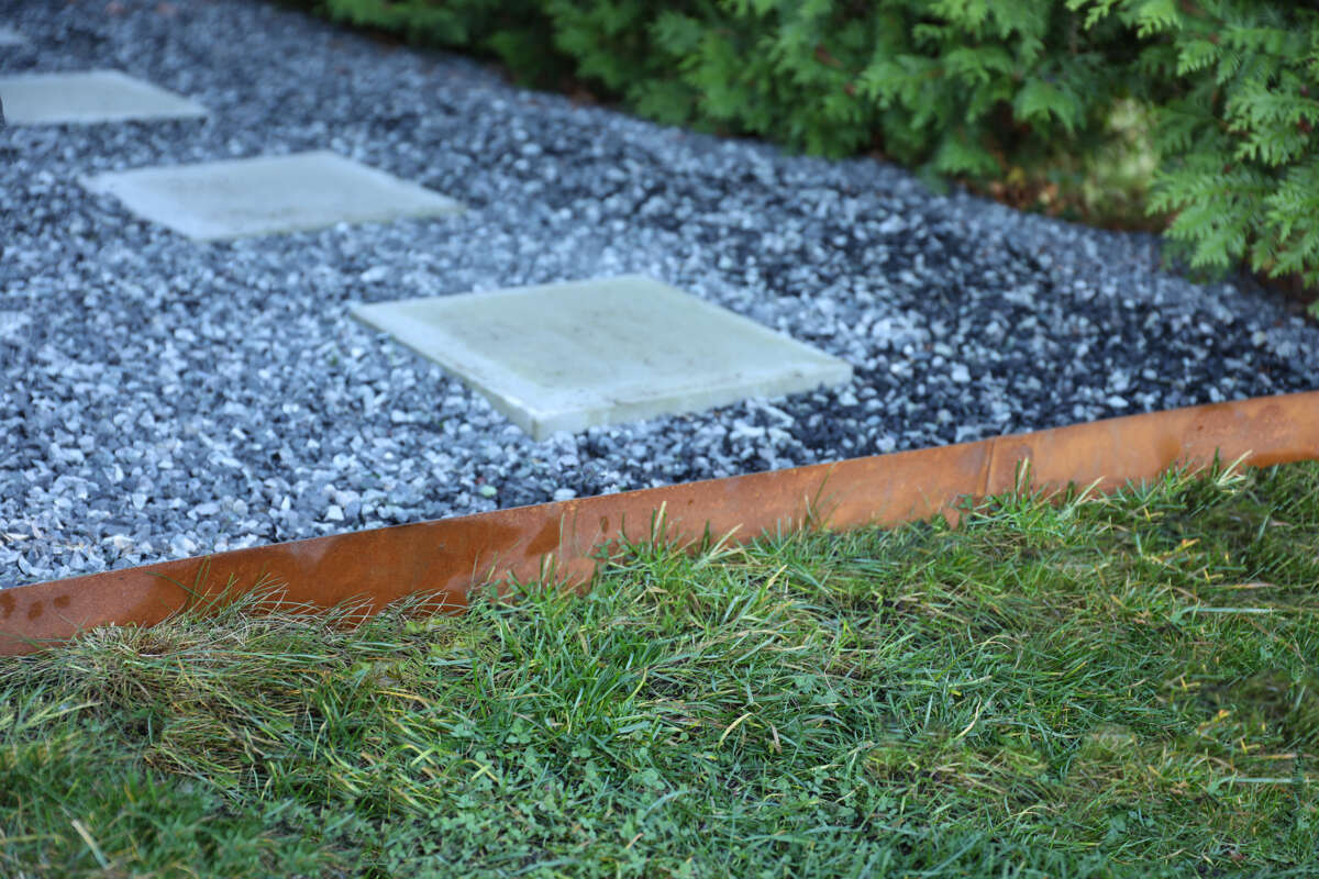 Krifon Cortenstål hagekant