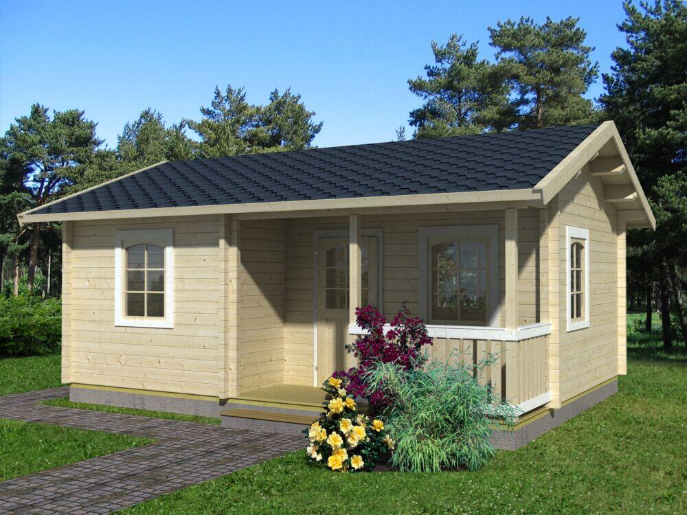 Palmako Hytte Sandra 21,5+3,7 m2