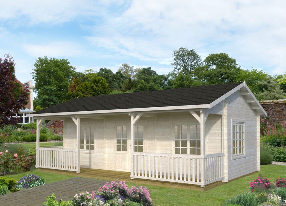 Palmako Hytte sandra 25,6+11,1 m2