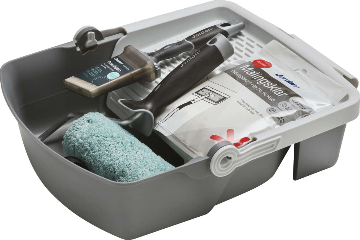 Jordan Ultimate vegg- og tak 18 cm supersett malevektøy