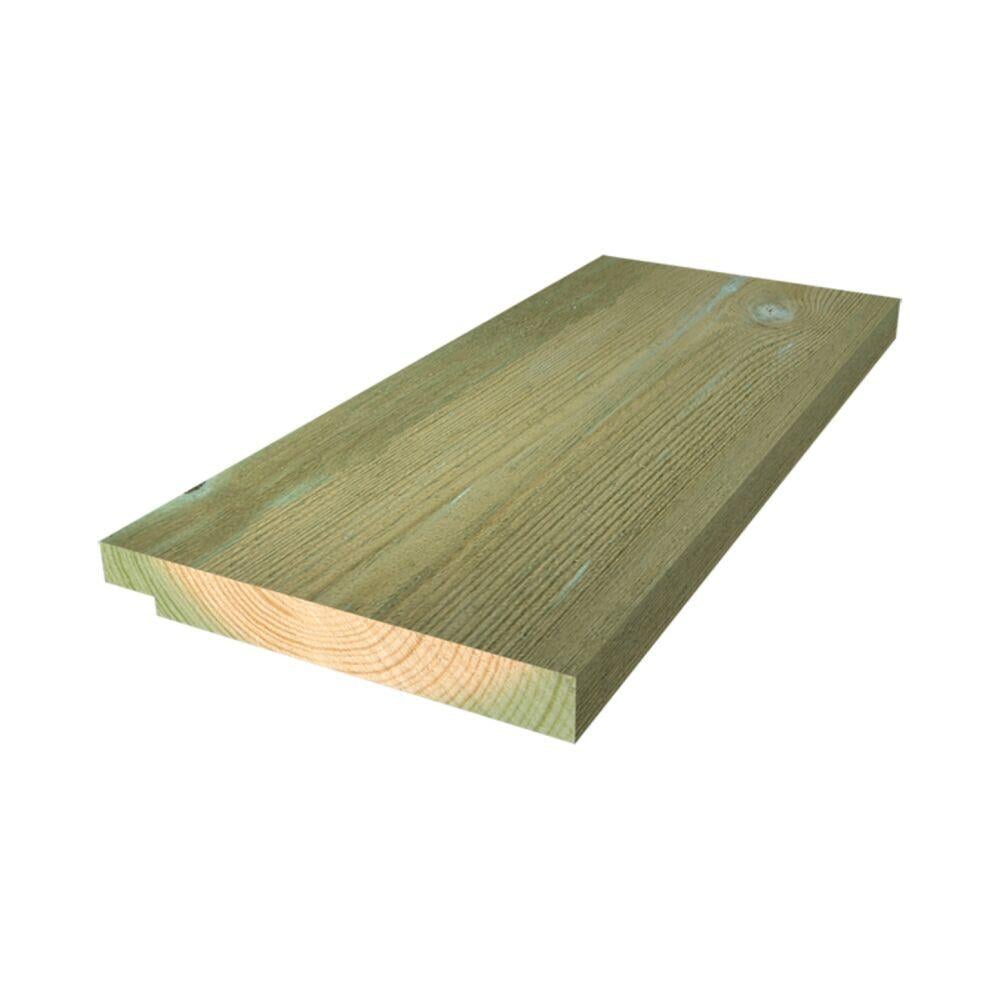 19x173 enkelfals impregnert furu kledning