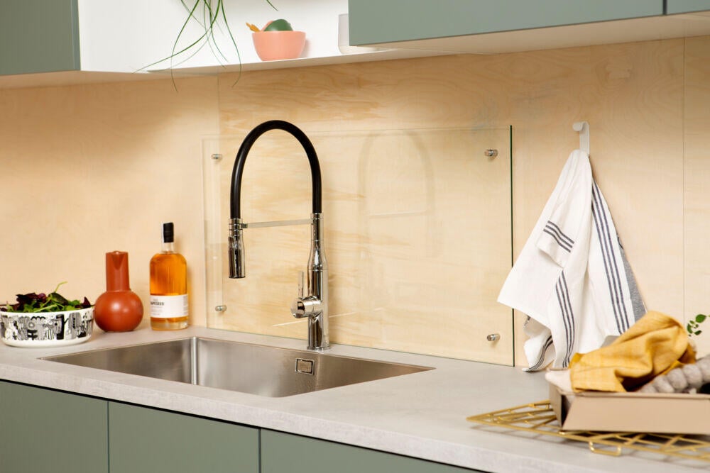 Fibo glassplate 700 mm