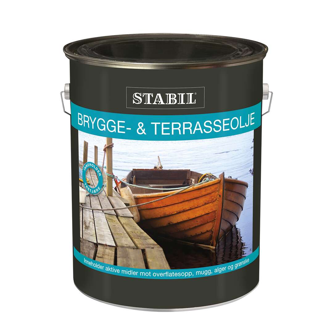 STABIL BRYGGE & TERRASSEOLJE 9 L