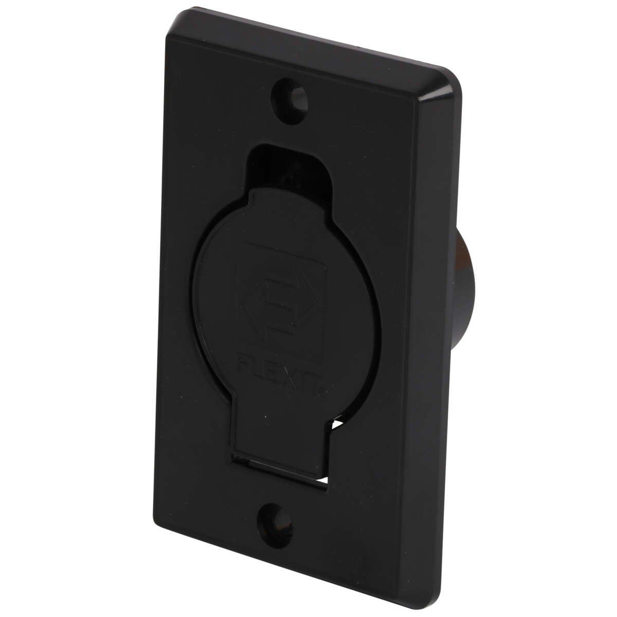 Sugekontakt plast sort