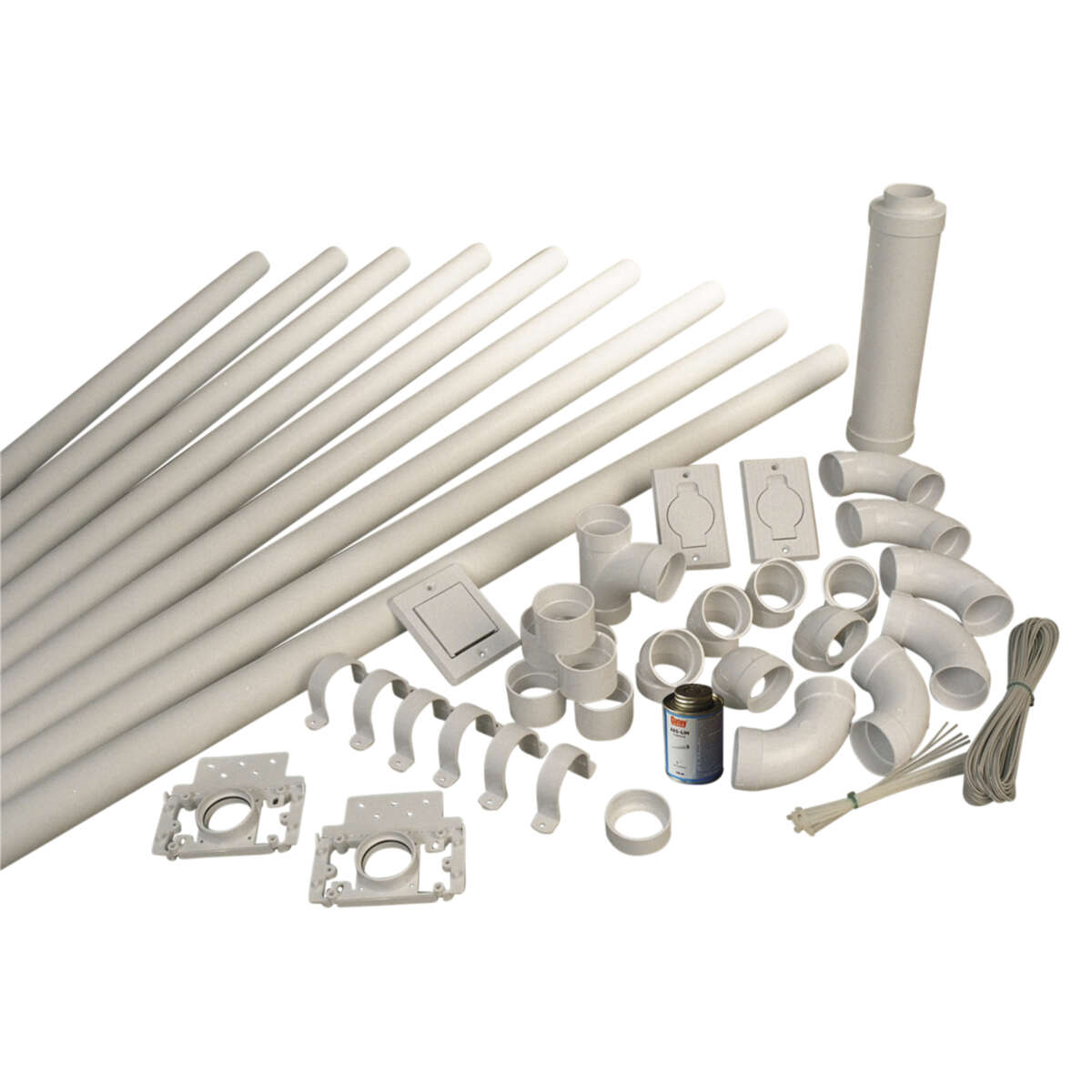 Rørpakke m/ 2 sugekontakter