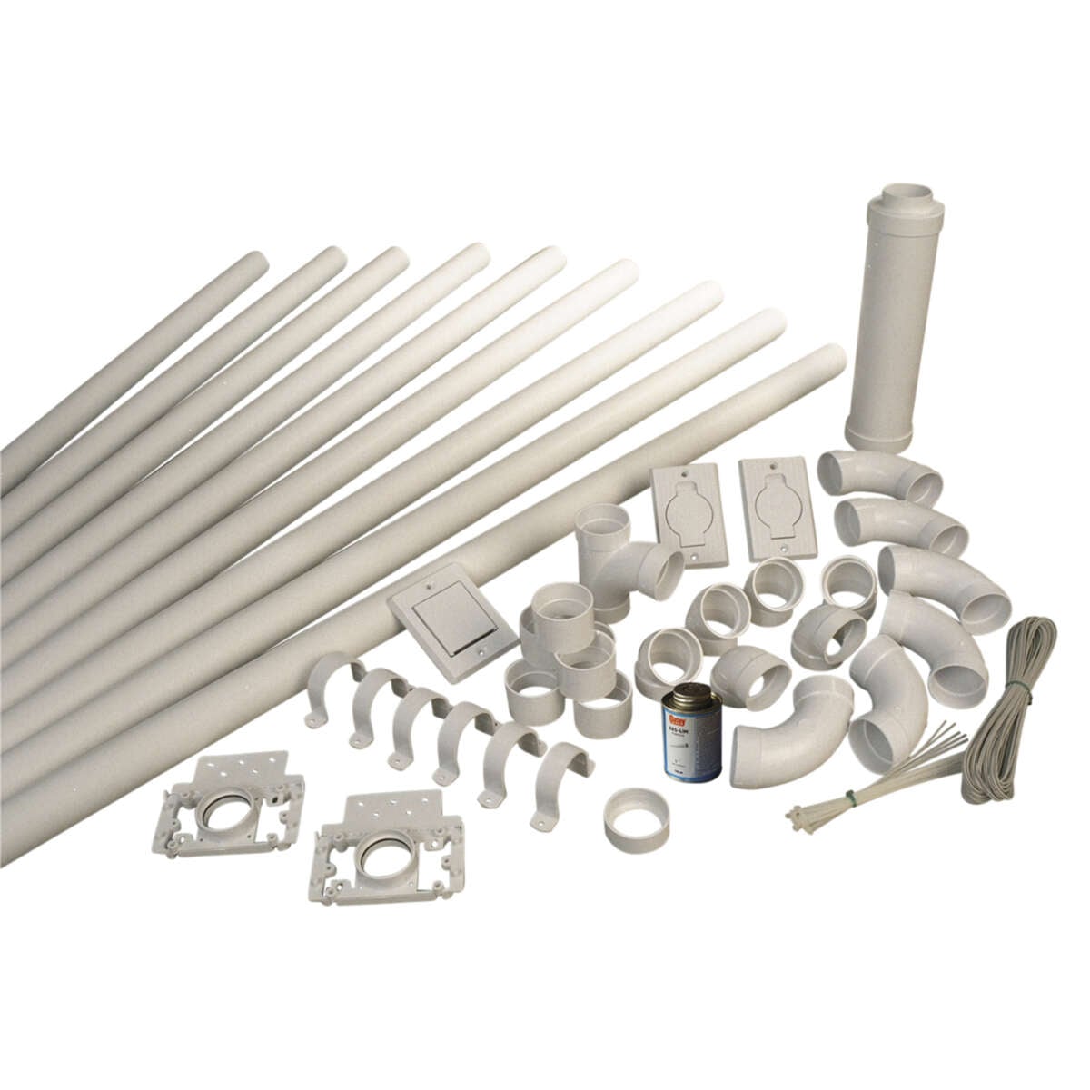 Rørpakke m/ 2 sugekontakter