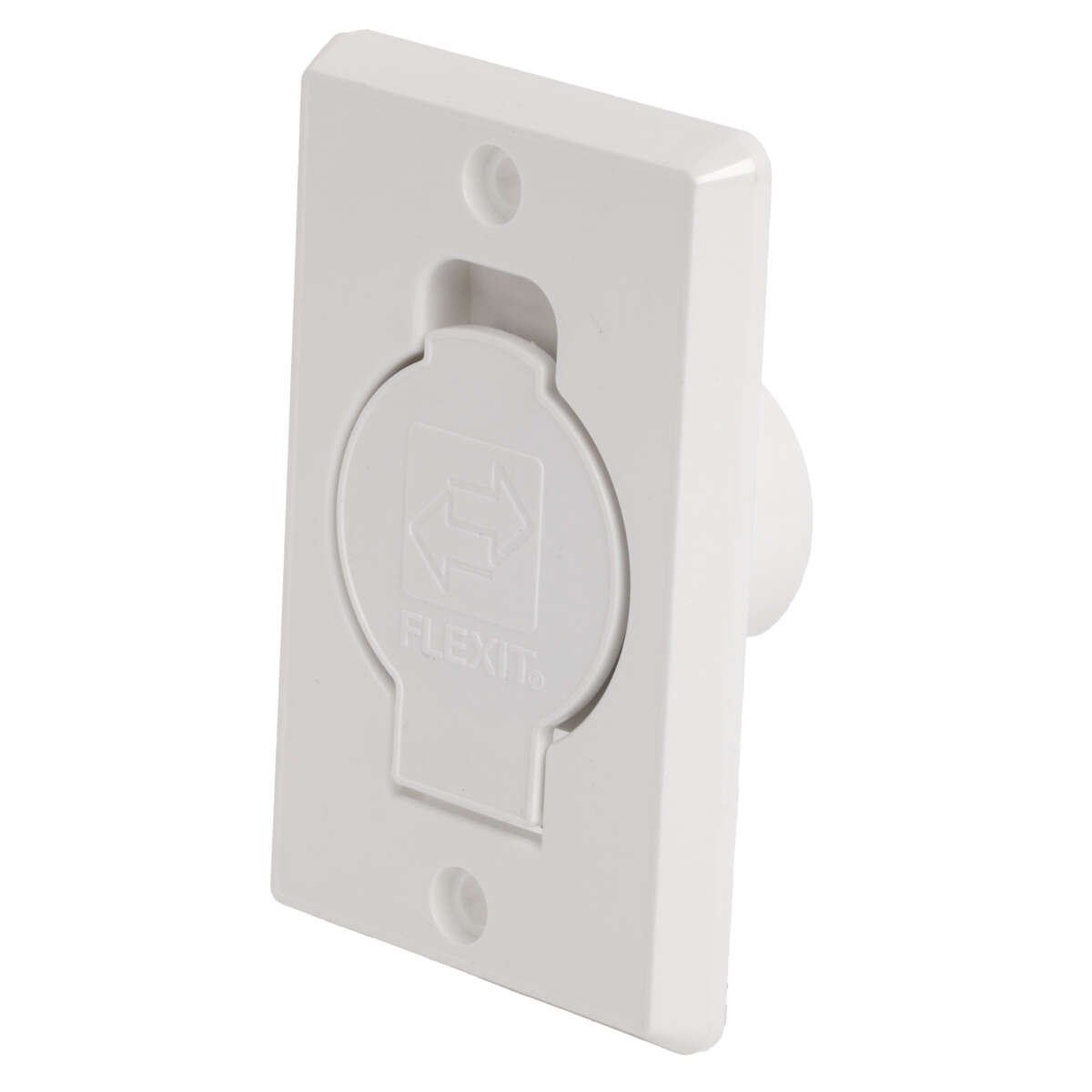 Sugekontakt plast hvit