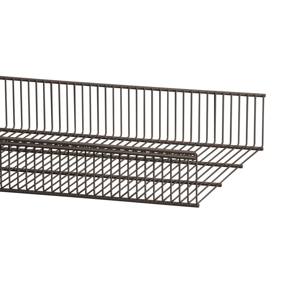 Elfa 60x40 mm graphite hyllekurv