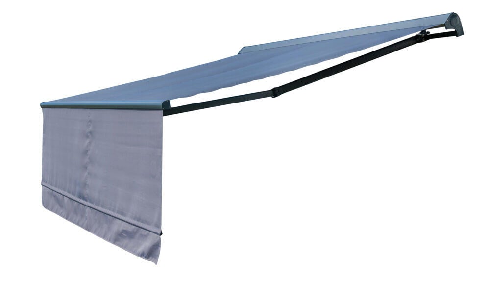 Terrassemarkise halvkassett m/nedtrekk