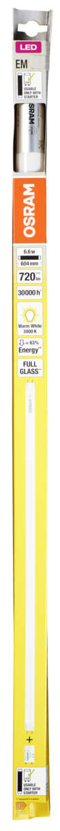 Ledvance LED lysrør T8 EM 600 mm