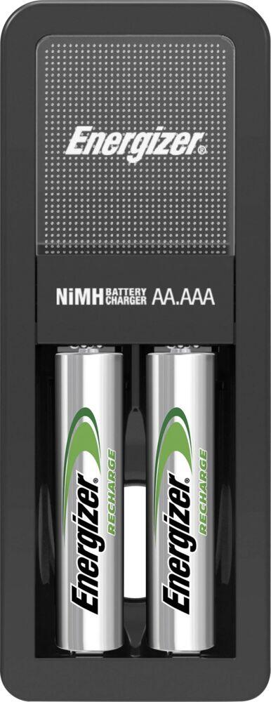 Energizer® minilader for 2 x AAA batterier