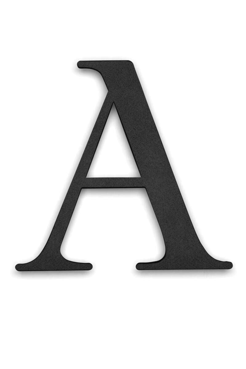 Habo Century Bokstav Sort