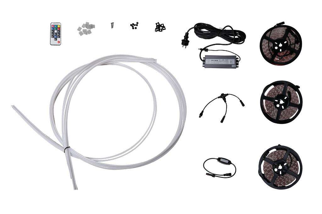 Krifon Stavern pergola vegg LED-lys