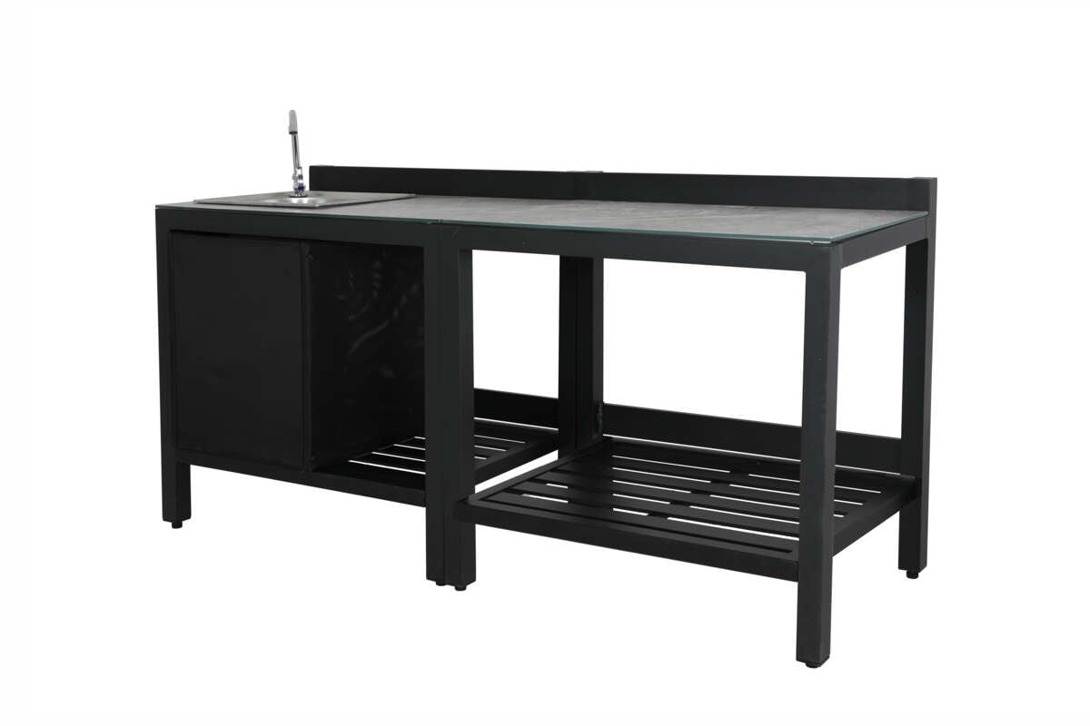 Krifon Napoli utekjøkken med benkeplate