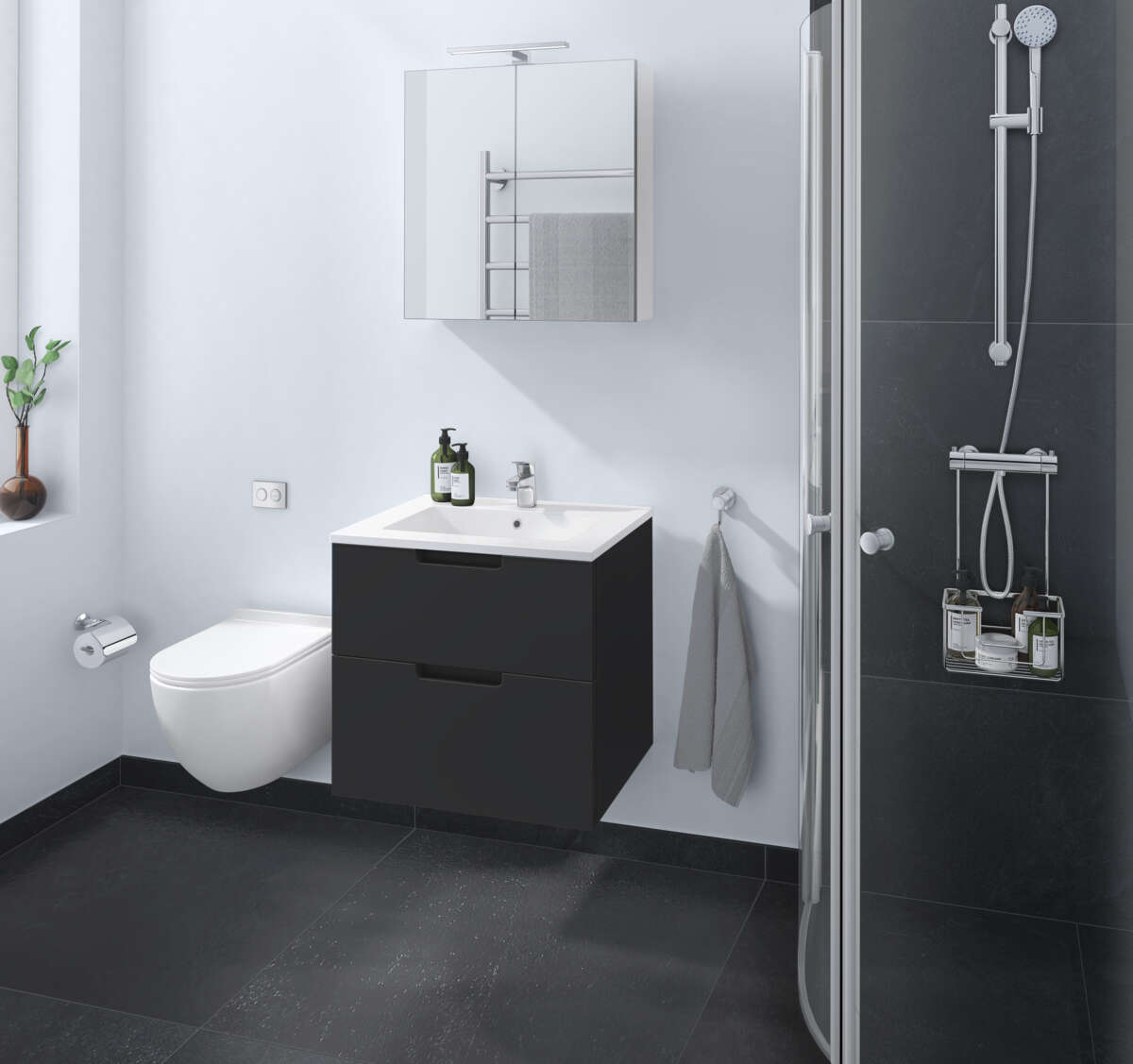 Duxa Tina baderomsmøbel