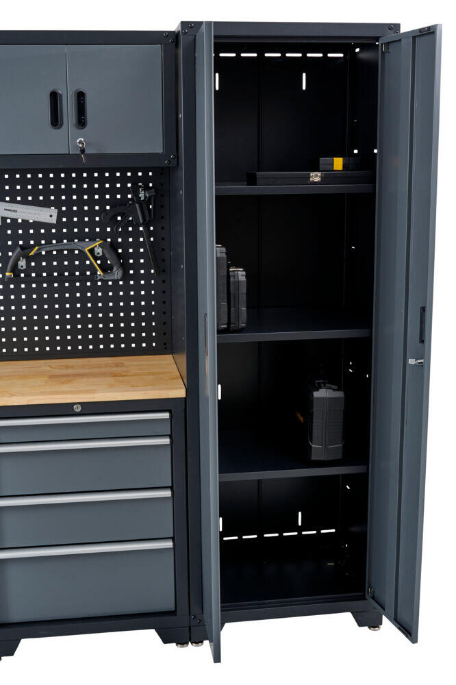 Probuilder arbeidsbenk med skap
