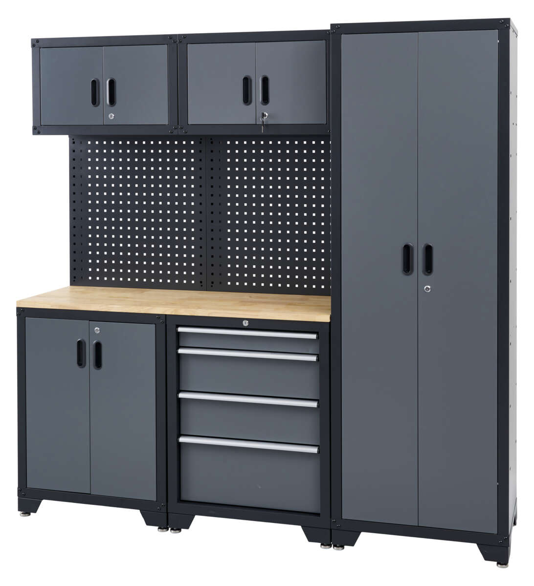 Probuilder arbeidsbenk med skap