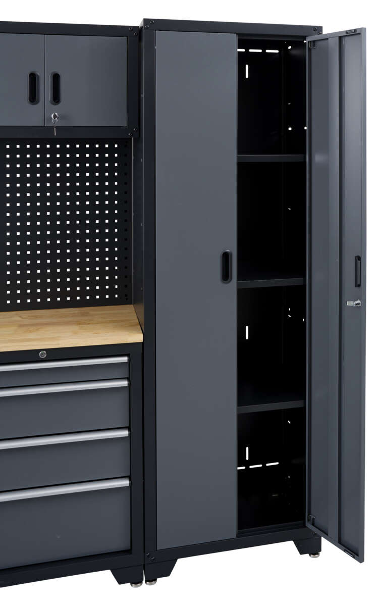 Probuilder arbeidsbenk med skap