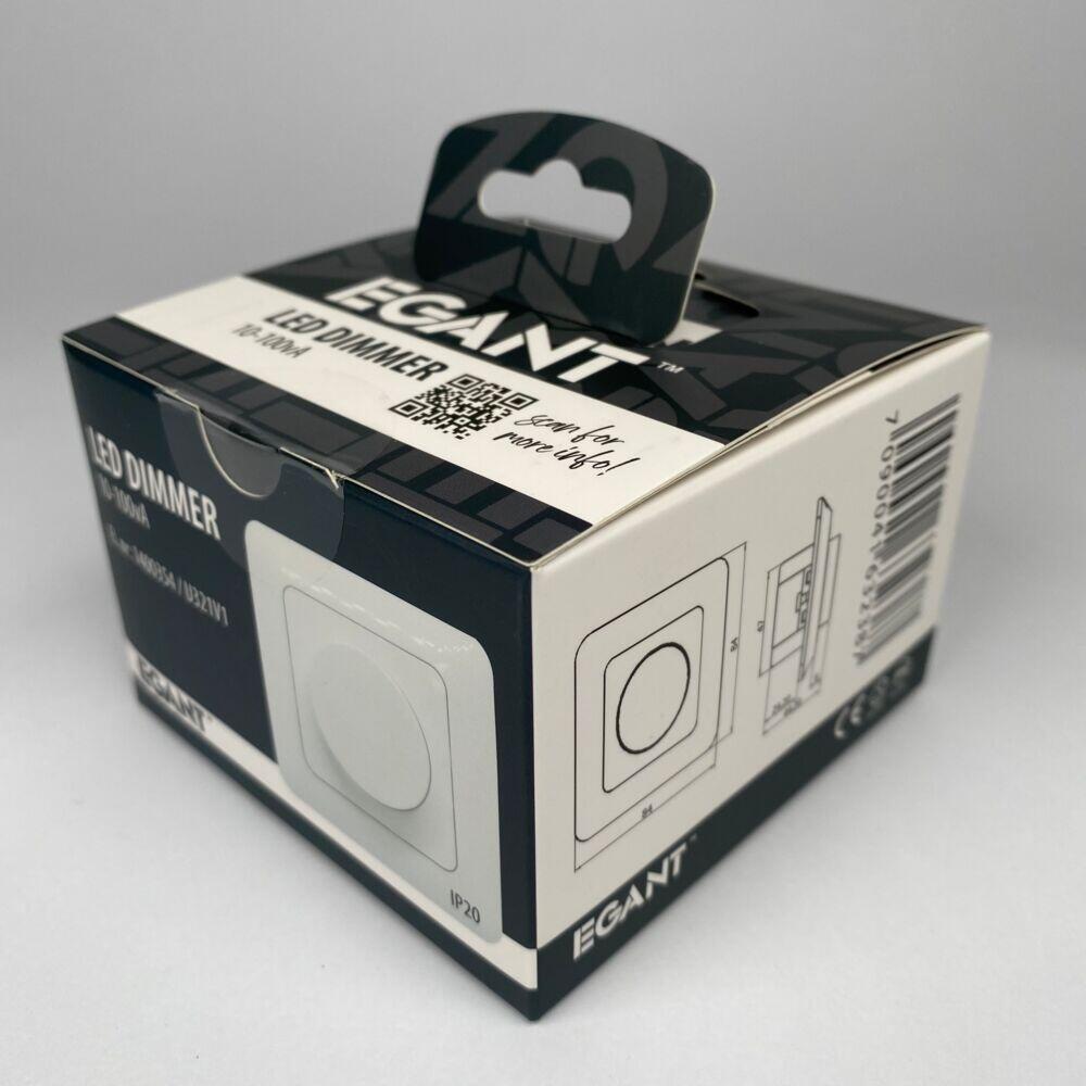 LED dimmer 10-100vA innfelt.