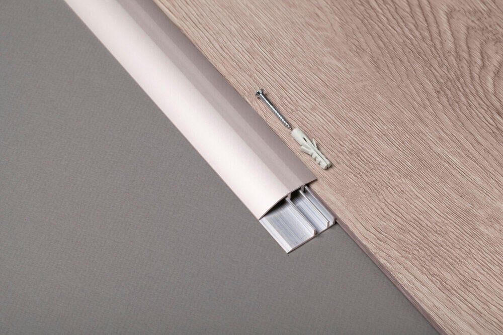 BerryAlloc Nivålist 2 meter sølv