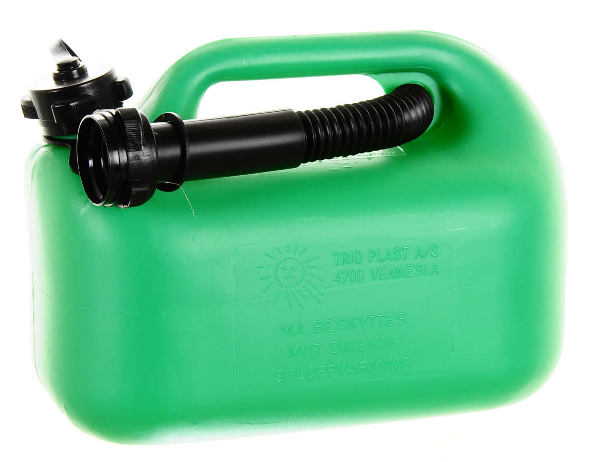 Trio drivstoffkanne 5L Grønn