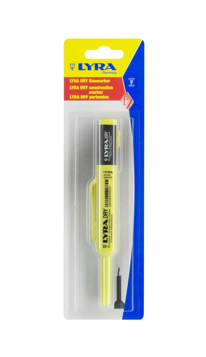Lyra Dry Graphite Blister merkepenn