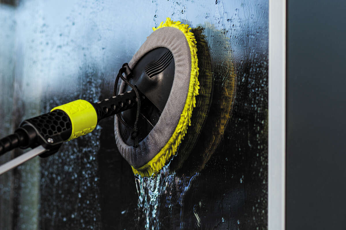 AVA bilvaskebørste med microfiber