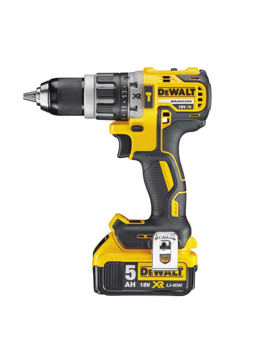 DeWalt DCD796P2 slagdrill m/2 batterier