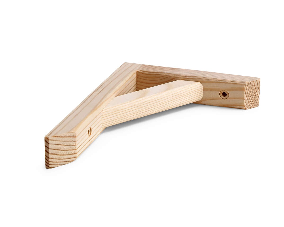 Hyllevinkel 300 Hvit 180x265 mm