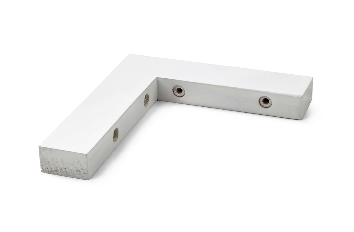 Hyllevinkel 97 Hvit 145x160 mm
