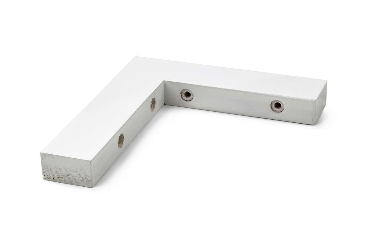 Hyllevinkel 97 Hvit 145x160 mm
