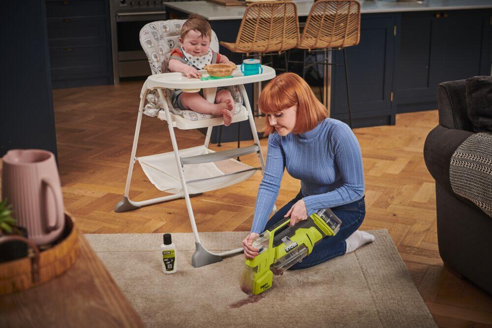 Ryobi ONE+ RDC18-0 rensemaskin u/batteri