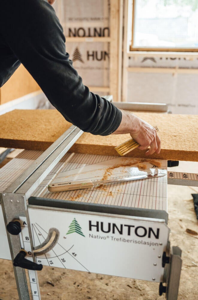 Hunton Nativo® trefiberisolasjon 70 mm