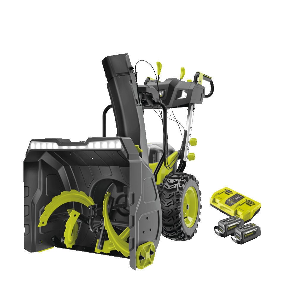 Ryobi RY36STX61A-260F snøfreser m/2x6.0Ah batteri