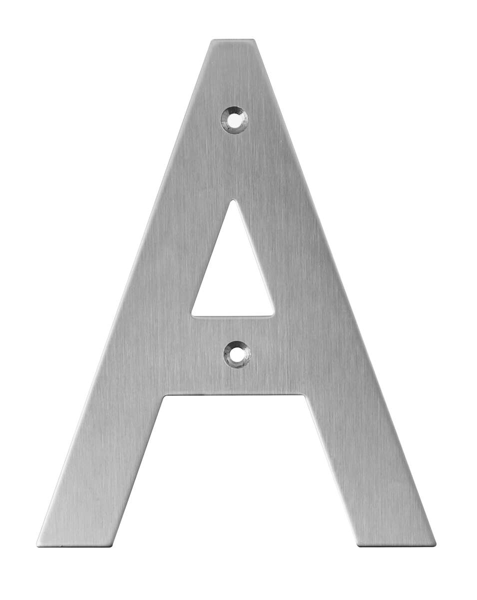 Husbokstav rustfritt stål