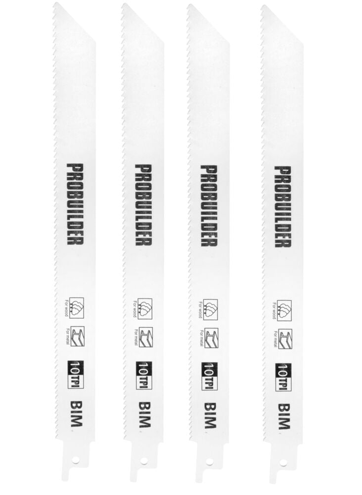 Probuilder bajonettsagblad 240 mm HCS, 5 stk